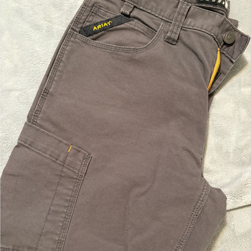 Ariat Rebar Men's Cargo Pants in Taupe